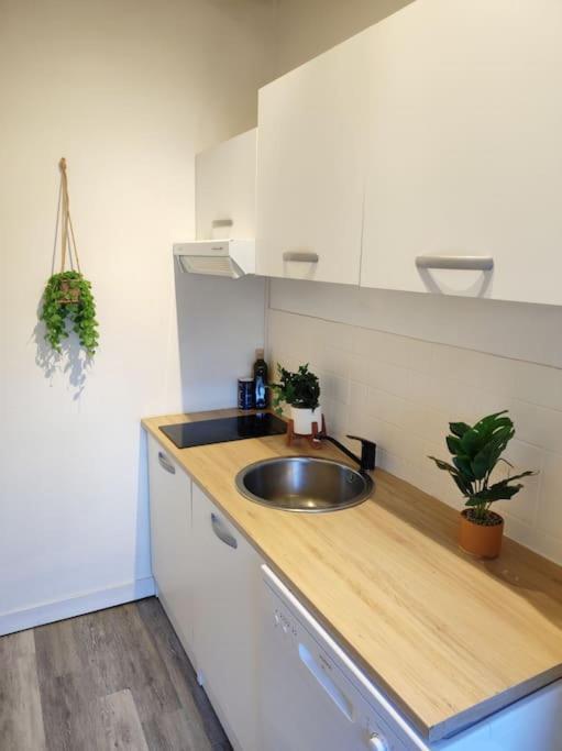 Paisible Duplex Au Centre-Ville Le Mans Luaran gambar